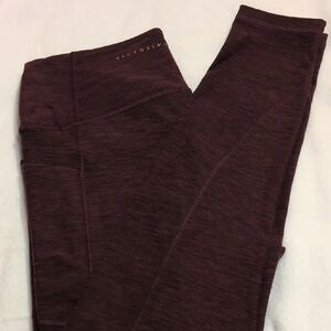 Victoria's Secret Deep Burgundy Leggings